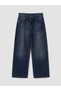 Ozmarka New Season Indigo Super Baggy Fit Men's Jean Trousers - 6