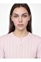 Lcw Modest Pink Hair Braid Patterned Women's Knitwear Cardigan - 3