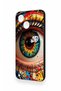 Tecno Spark 40C Compatible Colorful Eye-Pop Pattern Silicone Case - 4