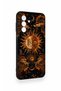 Samsung A17 Compatible Mystic Sun Patterned Silicone Case - 3