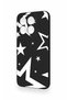 Mi 15t 5g Compatible Black Mega Star Patterned Silicone Case - 4