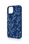 iPhone 14 Compatible Thin Leaf Branch Pattern Silicone Case - 3