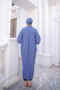 Indigo Buttoned Long Loose Tunic - 4