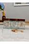 Labelled Acacia Lid 300 ml 6 Jars and 6 Mini Spice Spoons - 12 Piece Spice Set - 7