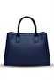 395-26Y Women's Shoulder Bag Navy Blue - 4