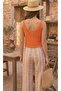 Knitted Openwork Short Blouse - 3