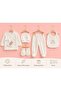 5 Piece Newborn Hospital Discharge Set 100% Cotton Floral Pattern Boxed