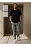 Men 2 Way Stretch Waffle Textured T-shirt - 2