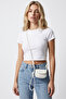 Women's Crossbody Bag with Adjustable Knot Detail Strap - 7