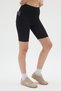 Women's High Waist Gathering Pocket Shorts Sports Leggings - 5