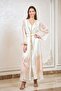 Off White, Peach Moroccan Kaftan – ELM M 665 - 3