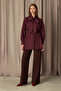 Fular Detail Pleated Shirt - 3