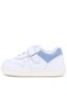 Ortopedikalrakerplus R840-Benma 100% Leather White Nubuck Blue Velcro Baby Sneaker Shoes - 2
