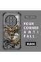 Xiaomi Redmi 14C Compatible Transparent Back Four-Corner Reinforced Impact Protection Silicone Case