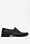 Men's genuine leather sole classic shoe real leather dnc 234 black antique