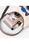 Custom Printed Adjustable Strap Zippered Moon Shoulder Bag with Siamese Cat Pattern - 5