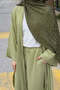Ahsen Kimono Set - Pistachio Green - 3