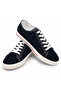Men's Black Canvas Sneaker Casual Sports Shoes – Lace-Up Comfortable Walking and Daily Use Shoes - 6