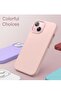 iPhone 15 Liquid Silicone Case - Slim Fit Soft Touch Protective Cover with Microfiber Lining & Camera Protection - 6