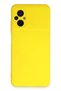 Aconcept Poco M5 Case Nano Velvet Silicone (175611) - Yellow