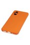 Aconcept Poco M5 Case Nano Inside Velvet Silicone (175552) - Orange - 4