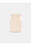 33080 Buckle Detailed Bra-Free Athlete-Stone - 6