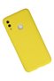 Aconcept P Smart 2019 Case Nano Inside Velvet Silicone (203026) - Yellow - 2