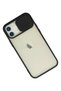 Aconcept iPhone 12 Case Palm Frosted Camera Sliding Silicone (224249) - Black - 3