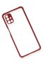 Aconcept Galaxy M51 Case Miami Transparent Silicone (13511) - Fuchsia - 3
