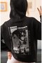 Eren Yeager Attack on Titan Anime Back Printed Unisex Oversize Combed Cotton Hoodie - 3