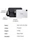 Durable Sling Bag Anti-Theft Water Repellent Durable Stylish Shoulder Bag with Multiple Compartments for Casual/ Daily/ Travel, KB00827, Black - 8