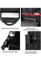 Golden Wolf Slim Laptop Backpack Water Resistant Daypack with Headphone Jack for Business Casual Travel College for Men Women, GB00433, Black - 7