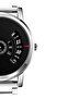 Men's Water Resistant Stainless Steel Analog Watch 1260 - 39 mm - Silver - 5