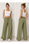 Design Loose Fit Relax Pants Women's Olive Leaf - 3