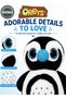 ORBYS Cape Penguin Plush Toy, Soft Black & White Stuffed Animal with Sparkly Blue Eyes, Beak and Feet, 16 x 11 x 9 cm, Suitable from 0+ Months - 3