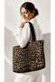 Leopard Canvas Shoulder Bag - 2
