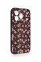 Honor 600 Pro Compatible Mini Pink Flower Pattern Silicone Case - 4