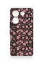 Tecno Camon 20 Pro Compatible Mini Pink Flower Pattern Silicone Case - 2