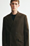 Kruvaze Ceket Relaxed Fit - 4