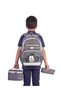 Relaxion 1920 Primary School Boys' Smoked Ergonomic School Bag Set of 3 with Lunch Box and Pen Holder - 2