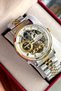 Automatic Mechanism Steel Cord 2 Year Warranty Men's Wristwatch