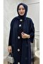 Lina Evening Dress Navy Blue - 3