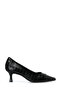Eflora Black Women's Heeled Shoes