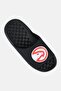 Men Atlanta Hawks Primary Logo Slip On Slides, Black - 4