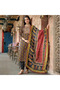 Yellow Women's Viscose Printed Kurta Pant And Dupatta Set - ALV1363-Size:XL-42-Inches