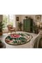 Eta Traditional Patterned Modern Woven Base Decorative Carpeteta4006 - 2