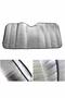 Nhr-Hlss Car Front Windshield Sunshade Foldable Auto Sunshade Suitable for All Vehicles (143300) Models - 4