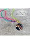 Handmade Wooden Mandala Pendant - Measurements Are Shown in the Images - 2