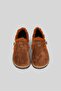 Genuine Suede Leather Buckle Sabo Loafer – Comfortable Sole Casual Shoes with Fur - 2