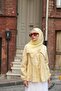 Allure Plain Tencel Shawl - Yellow